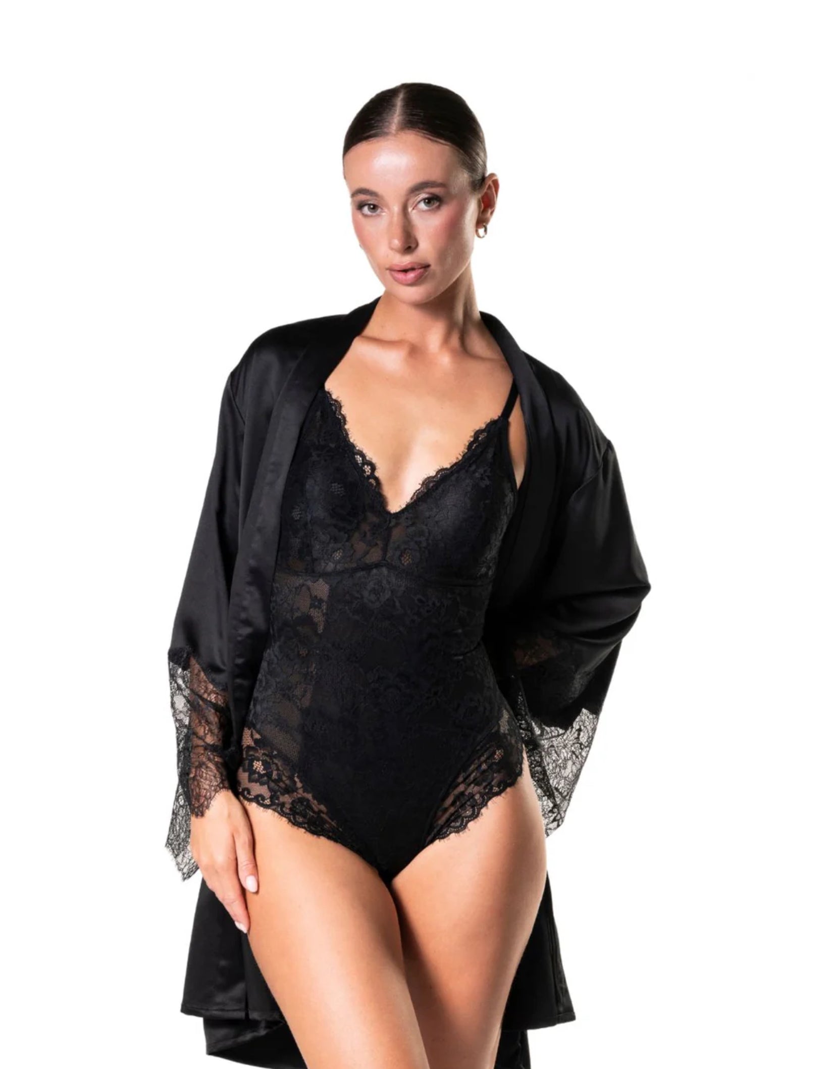 Shapewear Laced Bodysuit
